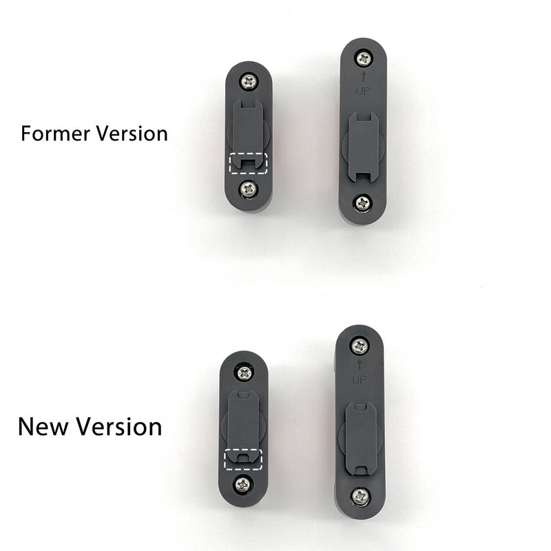 OATISLife Grill Light Mounting Bracket Kit, 1 Round & 1 Square Bracket, Compatible with Grill/Griddle Handles from 1-1.4 Inches in Diameter, Only Fits for OATISLife Grill Light - Image 2